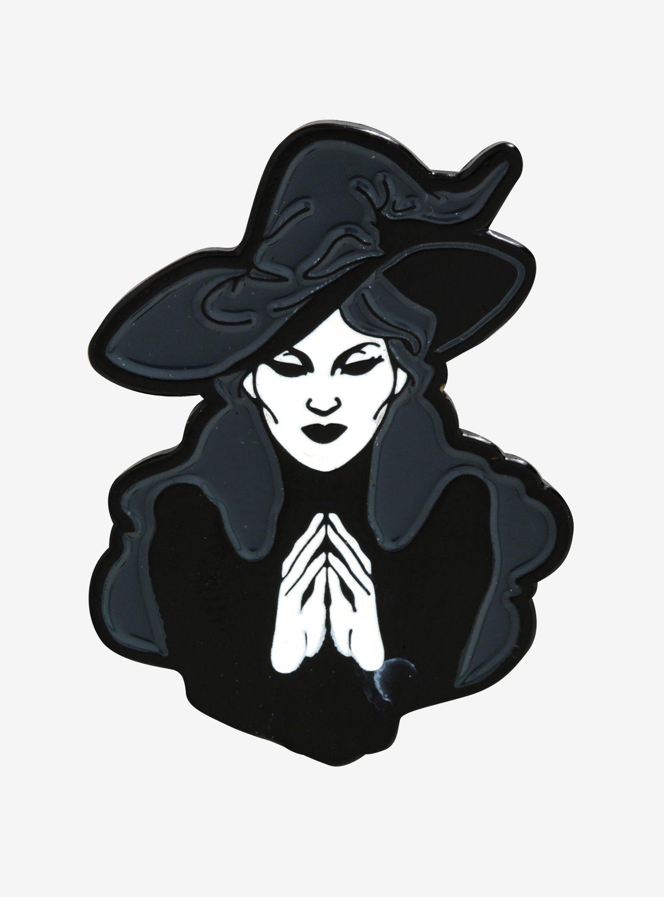 Witch Enamel Pin, , hi-res