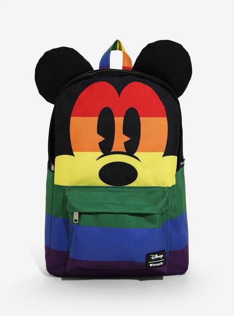 Loungefly Disney Mickey Rainbow Backpack offers NWT