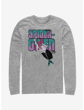 Marvel Spider-Man: Into The Spider-Verse Ghost-Spider Swinging Long-Sleeve T-Shirt, , hi-res