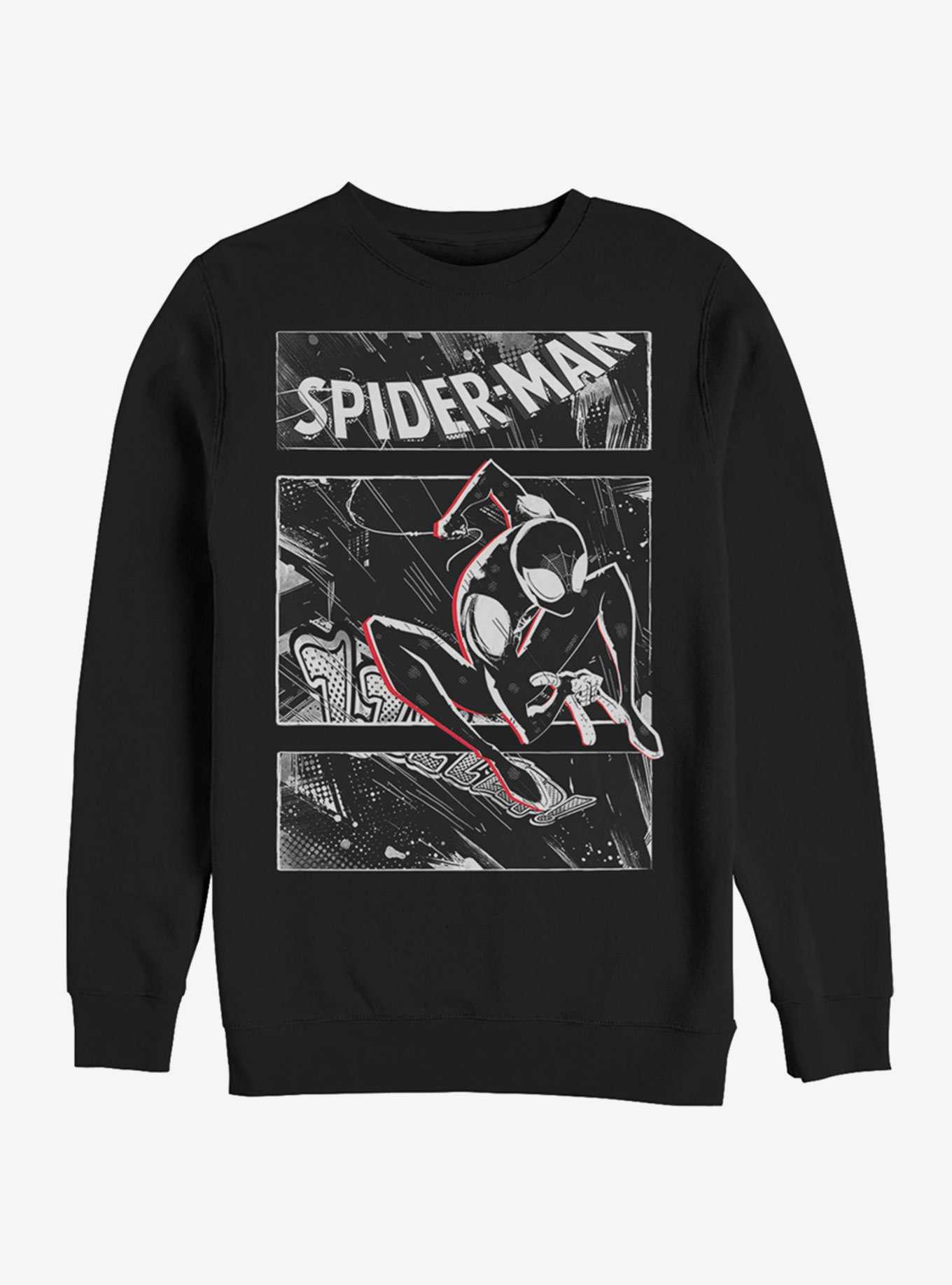 Marvel Spider-Man: Into The Spider-Verse Street Panels Sweatshirt, , hi-res