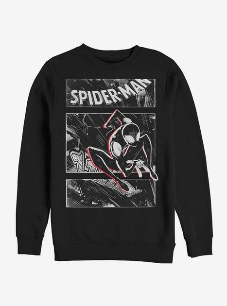 Marvel Spider-Man: Into The Spider-Verse Street Panels Sweatshirt ...