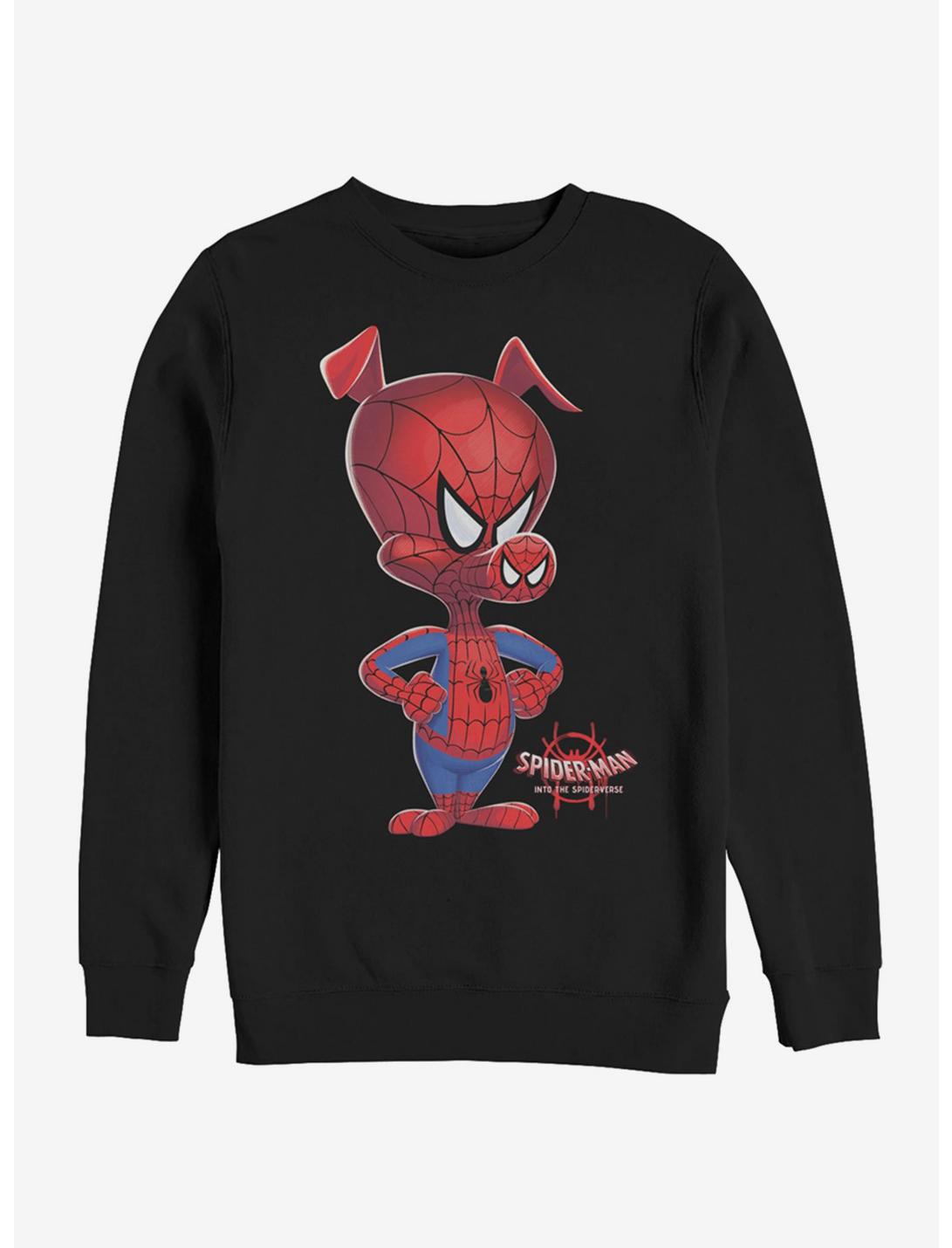 Marvel Spider-Man: Into The Spider-Verse Big Ham Sweatshirt, BLACK, hi-res