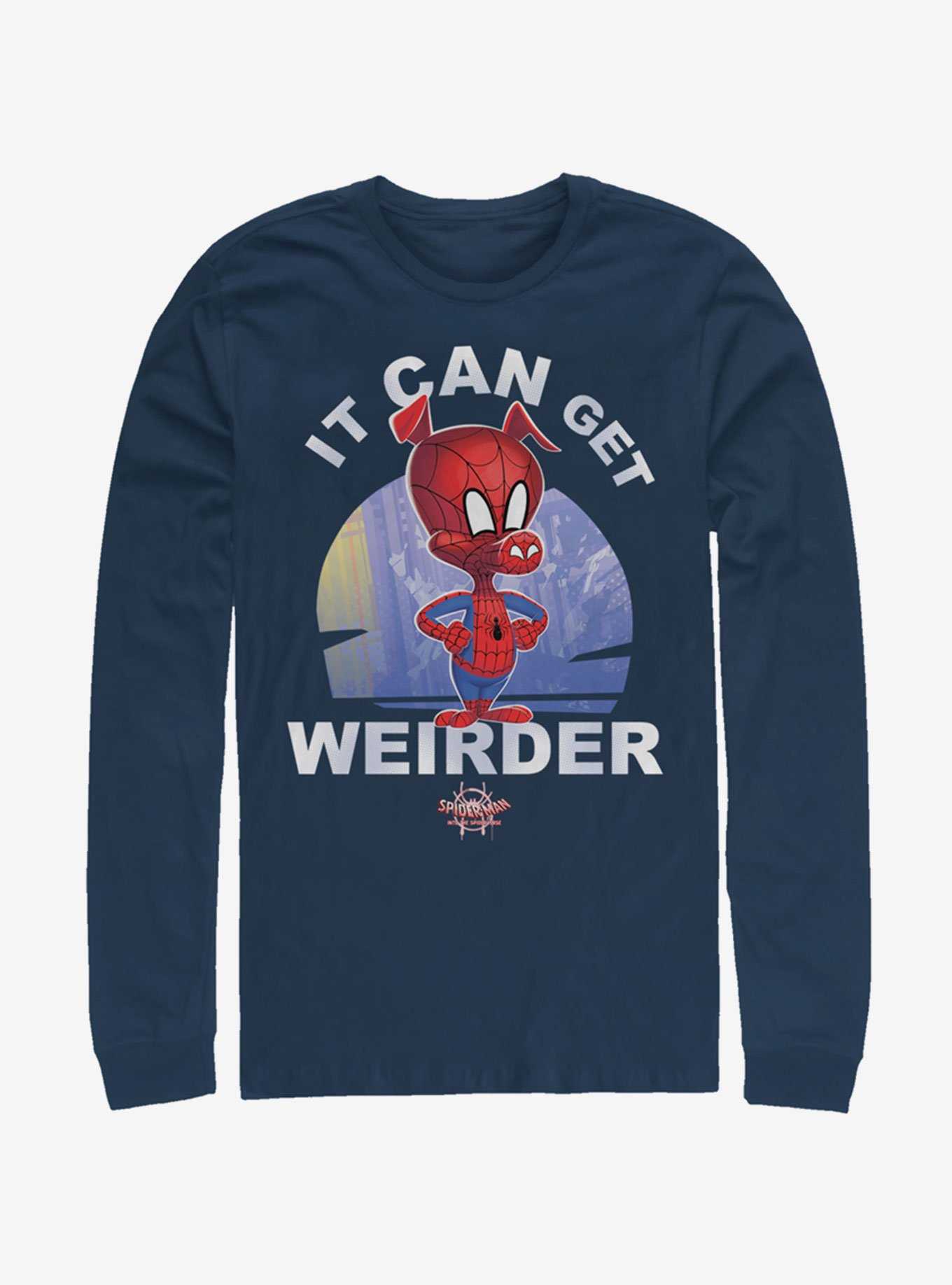 Marvel Spider-Man: Into The Spider-Verse It Can Get Weirder Spider-Ham Long-Sleeve T-Shirt, , hi-res