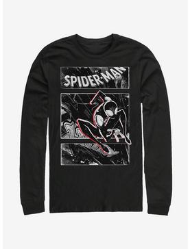 Marvel Spider-Man: Into The Spider-Verse Street Panels Long-Sleeve T-Shirt, , hi-res