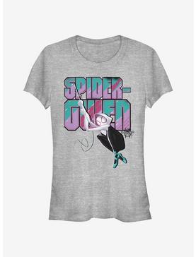 Marvel Spider-Man: Into The Spider-Verse Ghost-Spider Swinging Girls T-Shirt, , hi-res