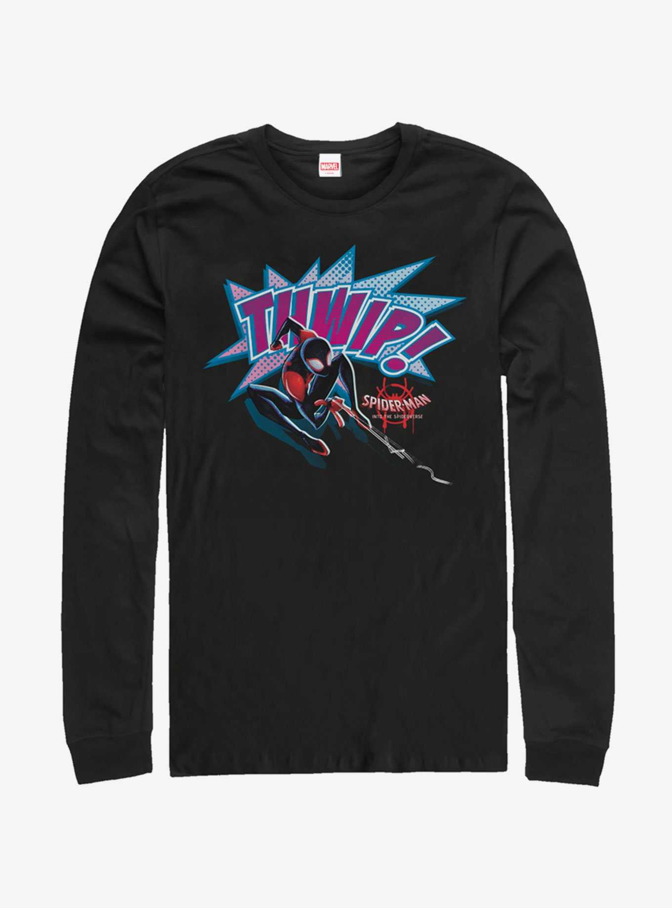 Marvel Spider-Man: Into The Spider-Verse Thwip Spider Long-Sleeve T-Shirt, , hi-res