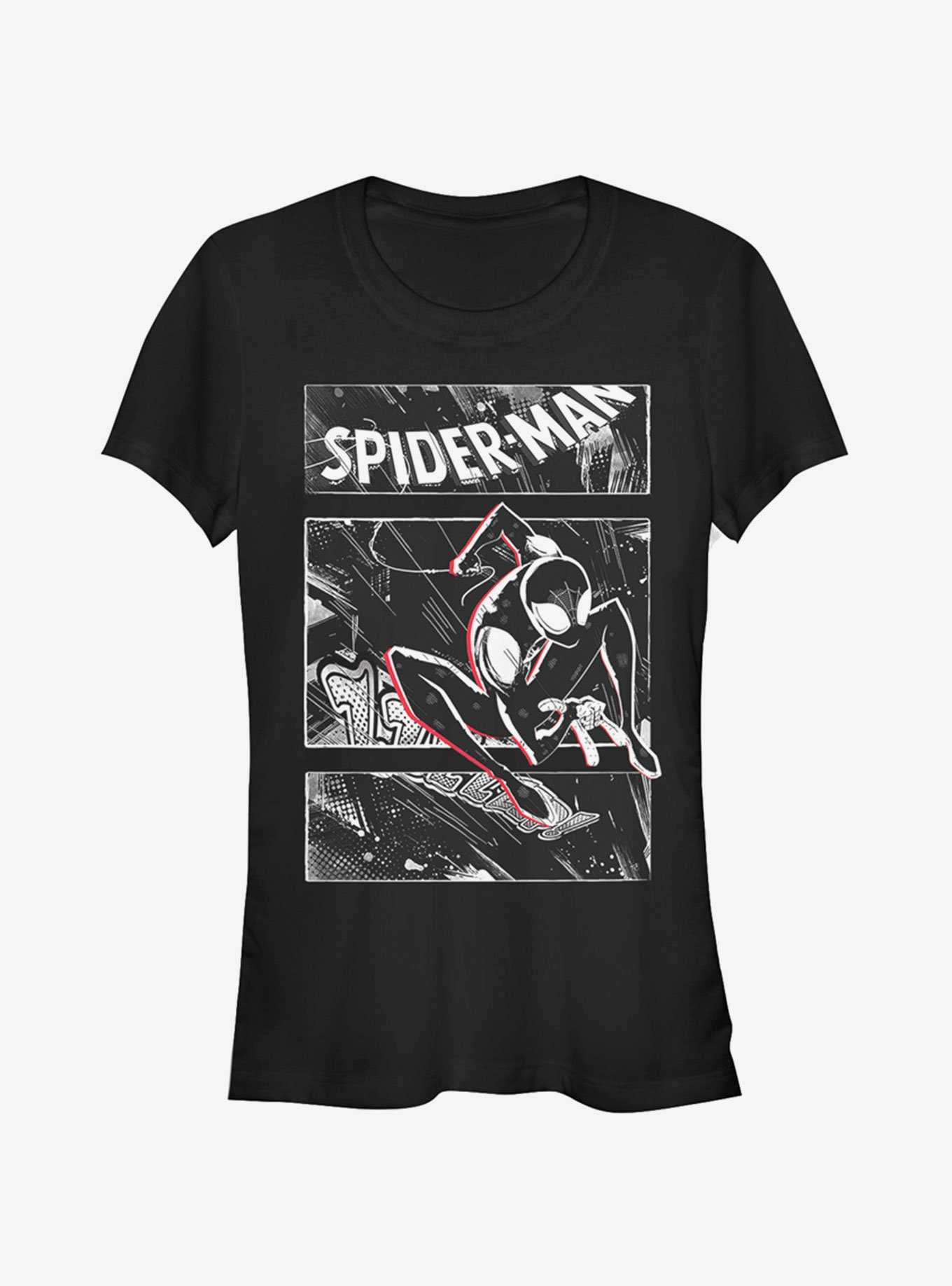 Marvel Spider-Man: Into The Spider-Verse Street Panels Girls T-Shirt, , hi-res