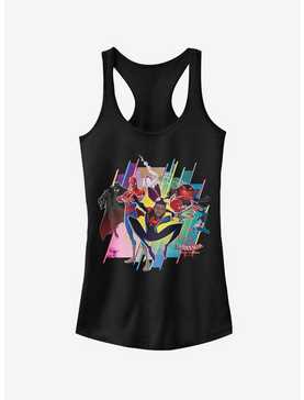 Marvel Spider-Man: Into The Spider-Verse Group Girls Tank Top, , hi-res