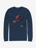 Marvel Spider-Man: Into The Spider-Verse Giant Robo Long-Sleeve T-Shirt, NAVY, hi-res