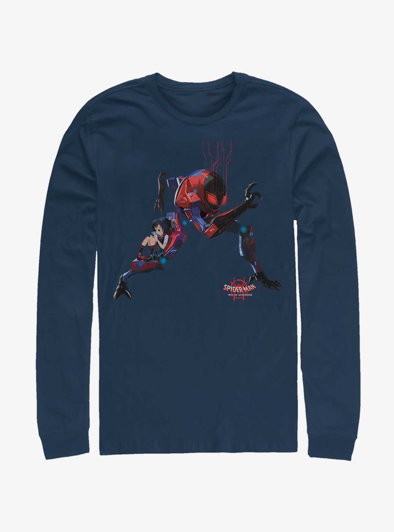 Marvel Spider-Man: Into The Spider-Verse Giant Robo Long-Sleeve T-Shirt, , hi-res