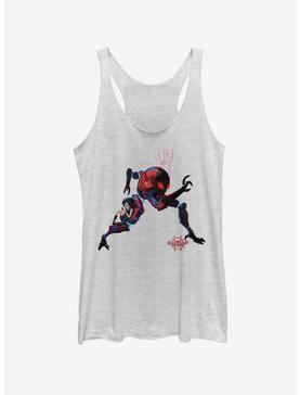 Marvel Spider-Man: Into The Spider-Verse Giant Robo Heathered Girls Tank Top, , hi-res