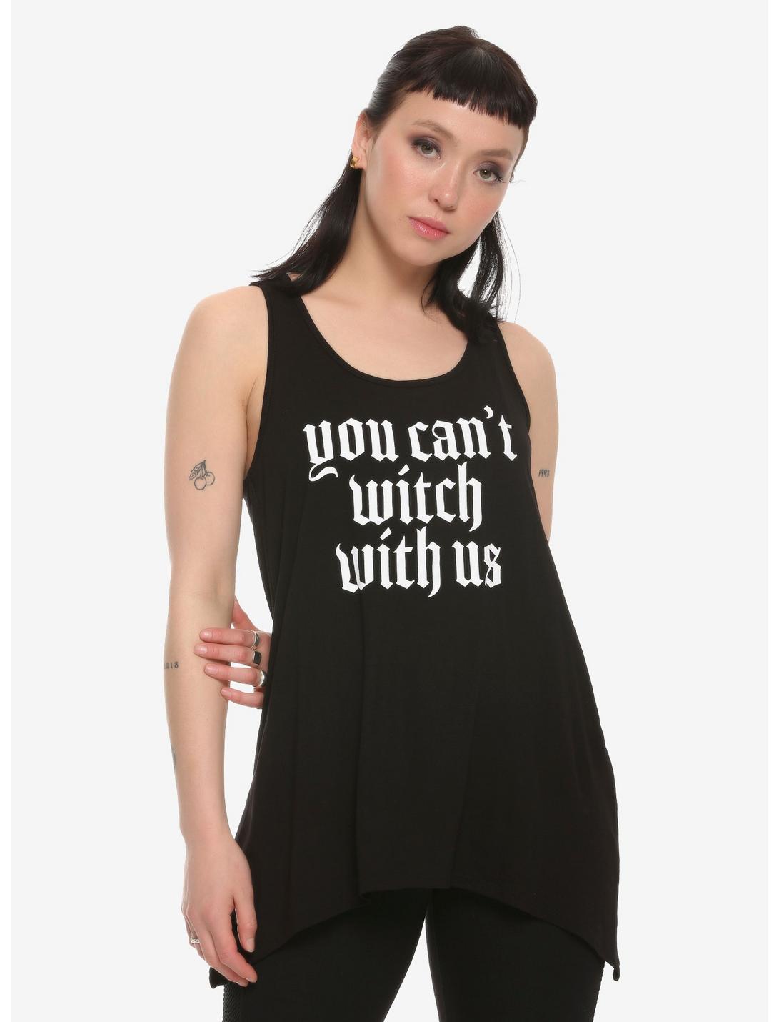 You Can't Witch With Us Girls Tank Top, BLACK, hi-res