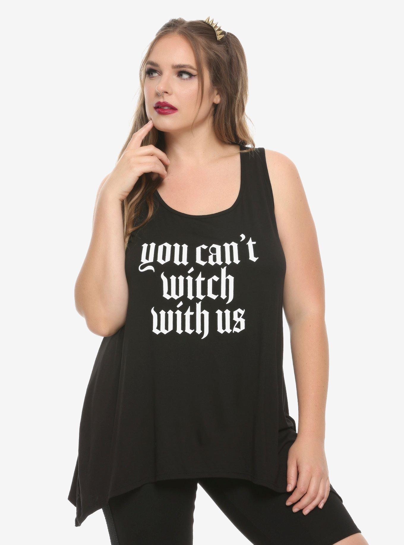 You Can't Witch With Us Girls Tank Top Plus Size | Hot Topic