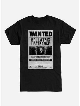 Harry Potter Bellatrix Lestrange Wanted Poster T-Shirt, , hi-res