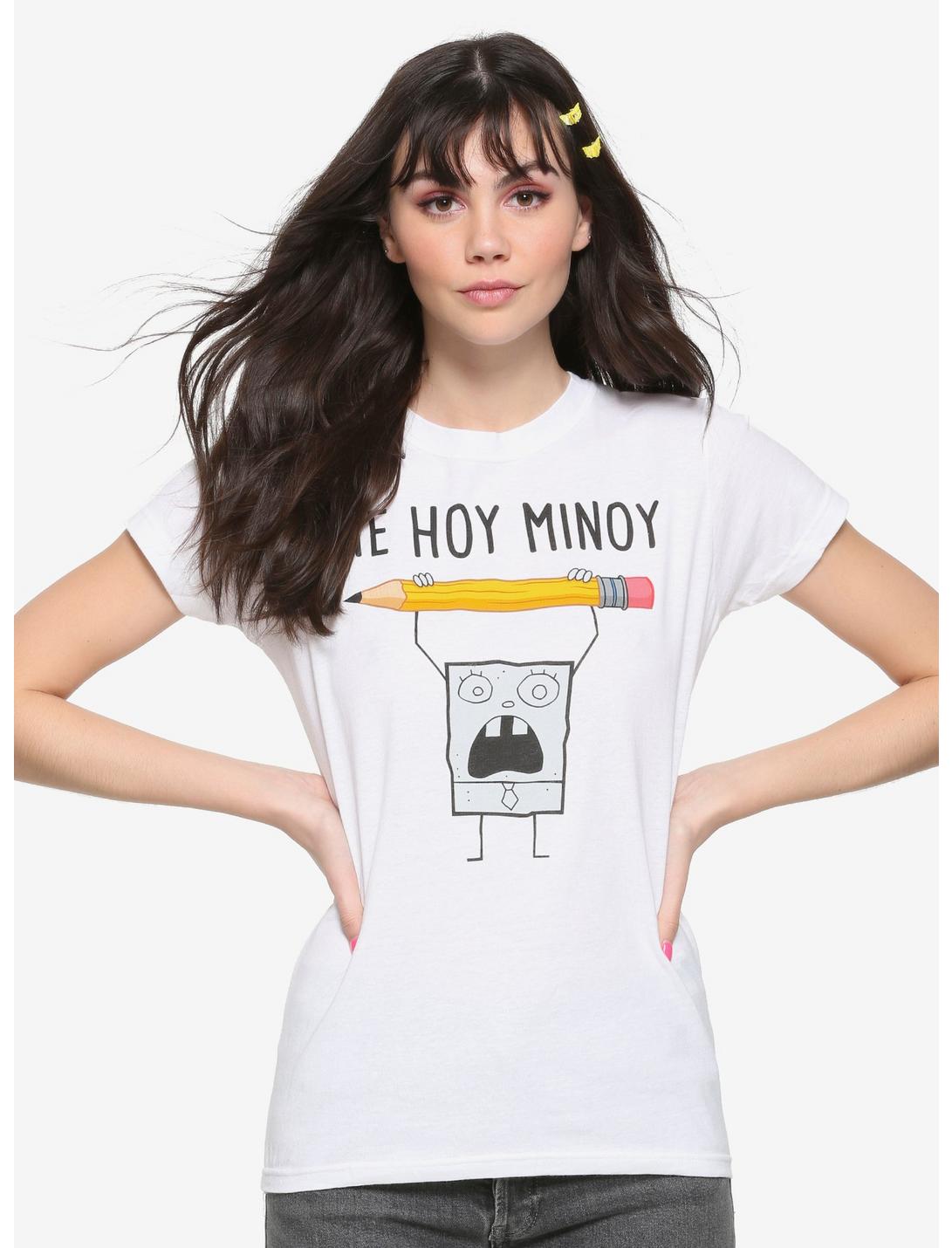 SpongeBob SquarePants DoodleBob Girls T-Shirt, BLACK, hi-res
