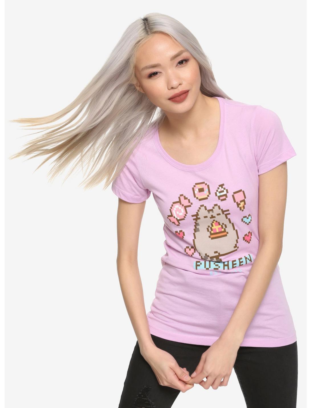 Pusheen Pixel Snacks Girls T-Shirt, MULTI, hi-res