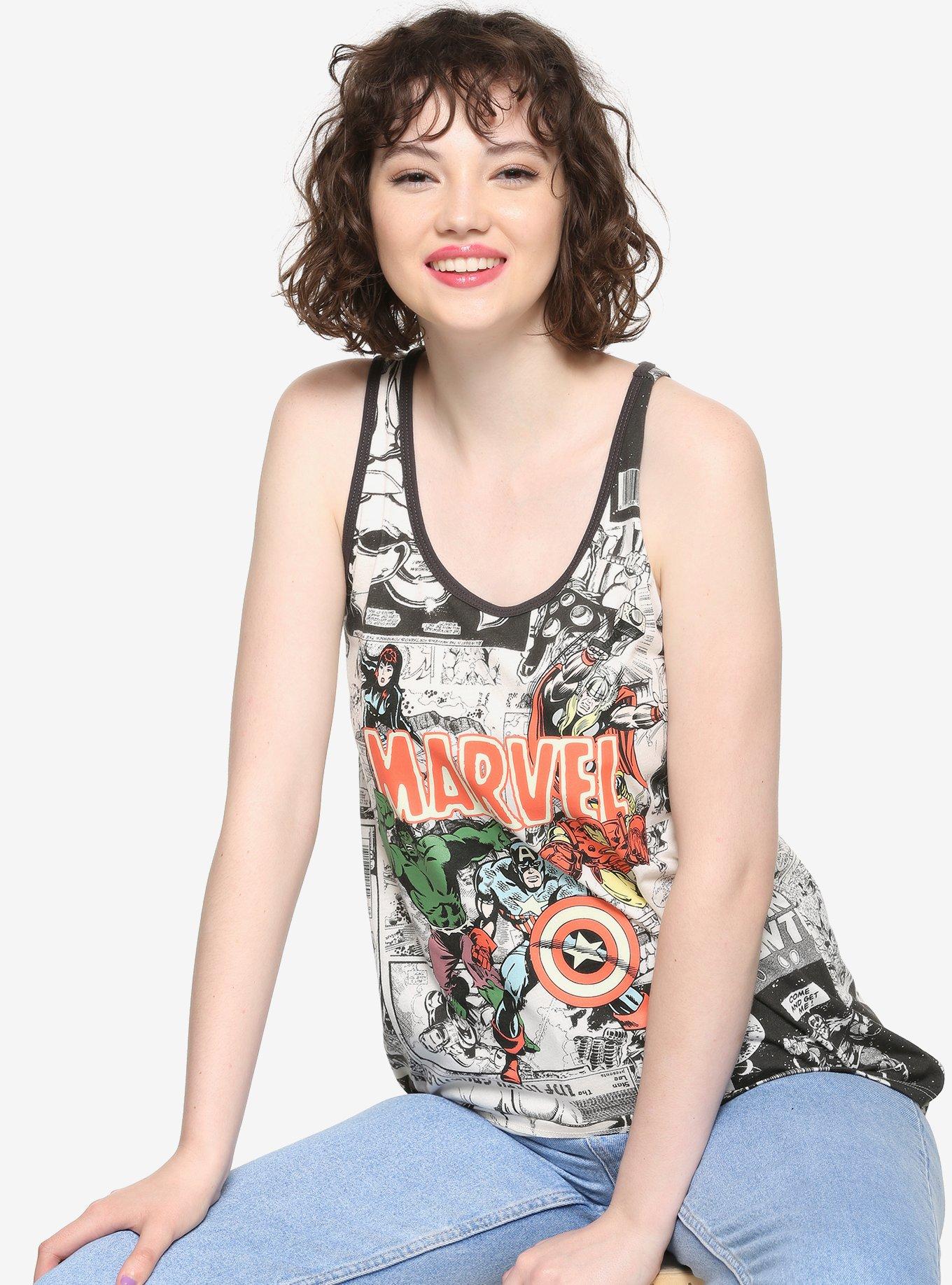 Marvel The Avengers Comic Book Tank Top, MULTI, hi-res