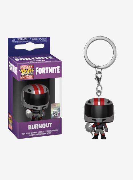 Funko Fortnite Pocket Pop Burnout Vinyl Key Chain Hot Topic