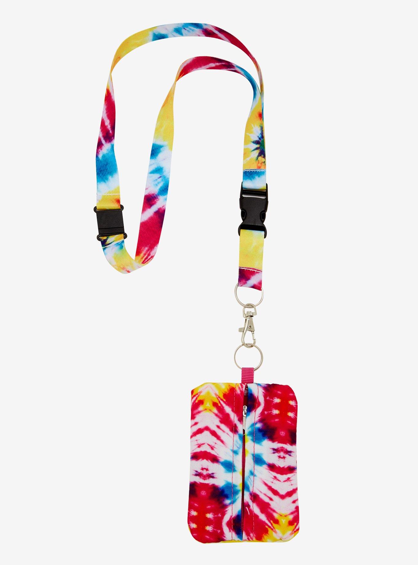 Tie-Dye Pouch Lanyard, , hi-res