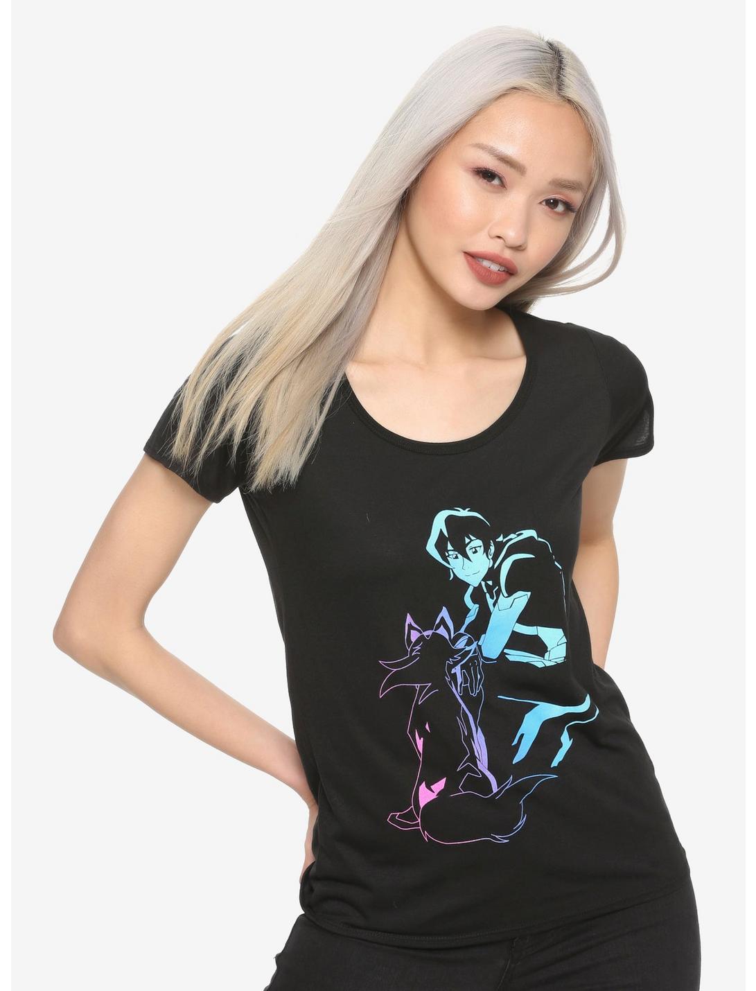 Voltron: Legendary Defender Keith & Cosmos Girls T-Shirt, BLUE, hi-res