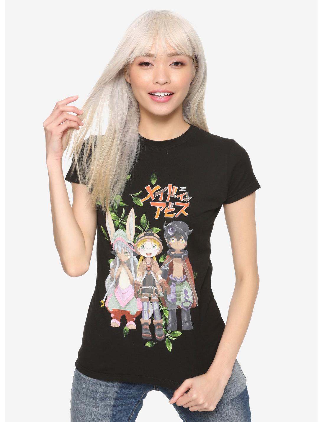 Made In Abyss Riko Friends Girls T-Shirt, MULTI, hi-res