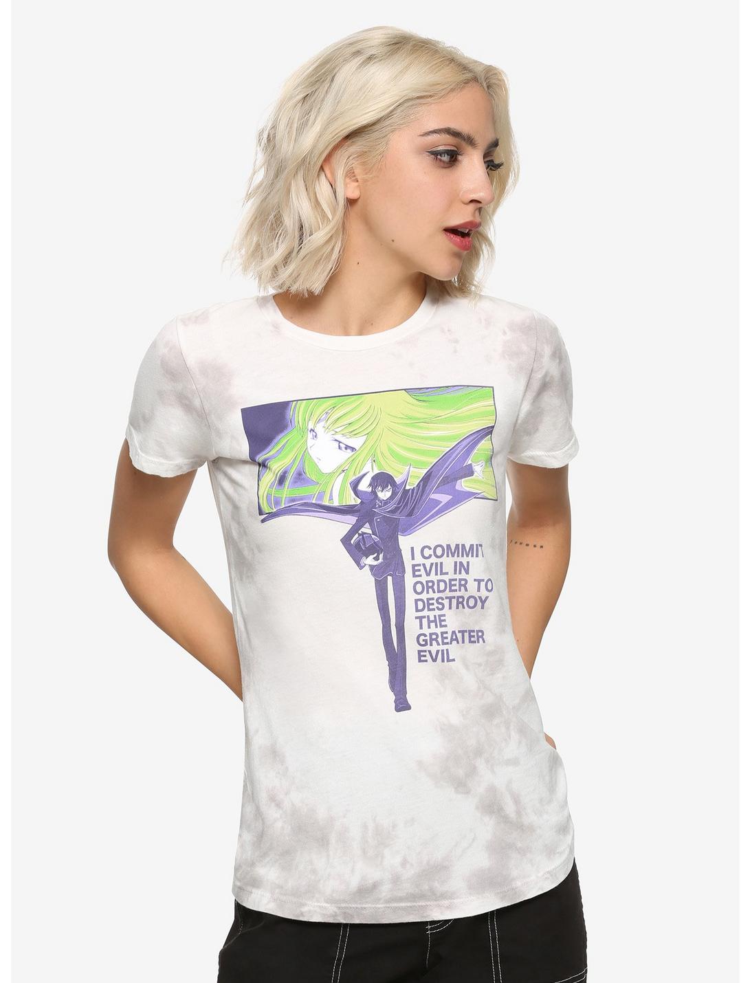 Code Geass Defeat Evil Girls T-Shirt, MULTI, hi-res