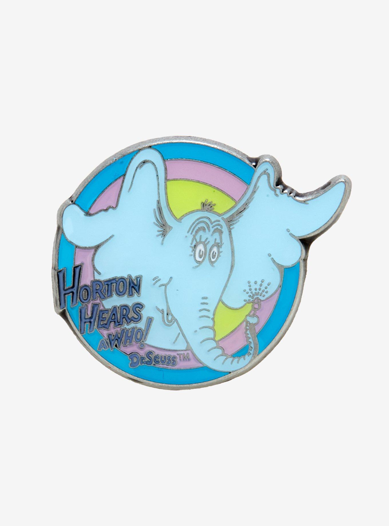 Dr. Seuss Horton Hears a Who Logo Enamel Pin, , hi-res