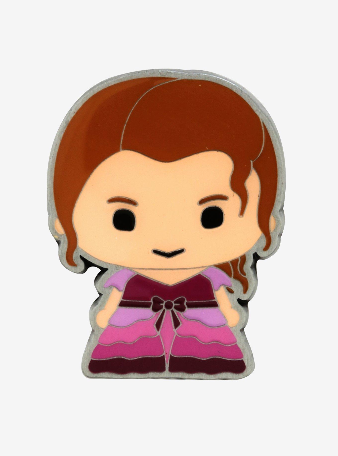 Harry Potter Chibi Hermione Yule Ball Enamel Pin, , hi-res
