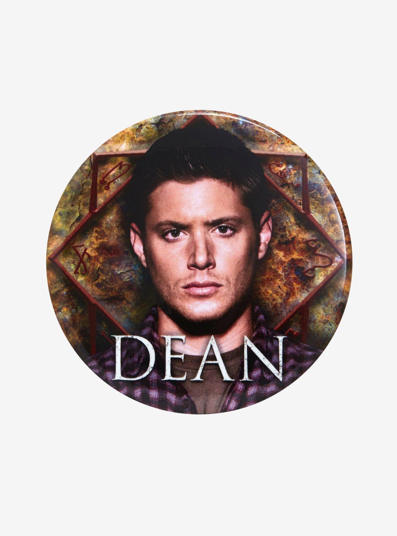 Supernatural Dean Button, , hi-res