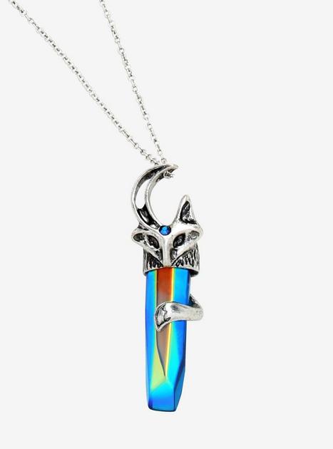 Fox Crystal Necklace | Hot Topic