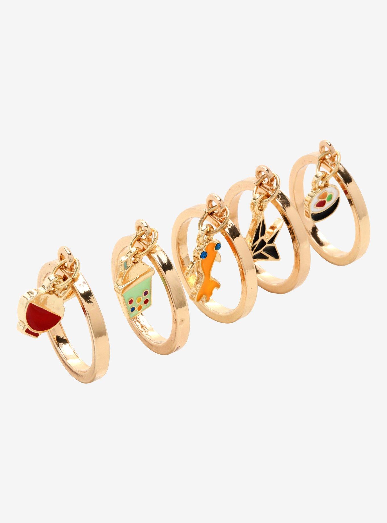 Sushi Stacking Ring Set | Hot Topic