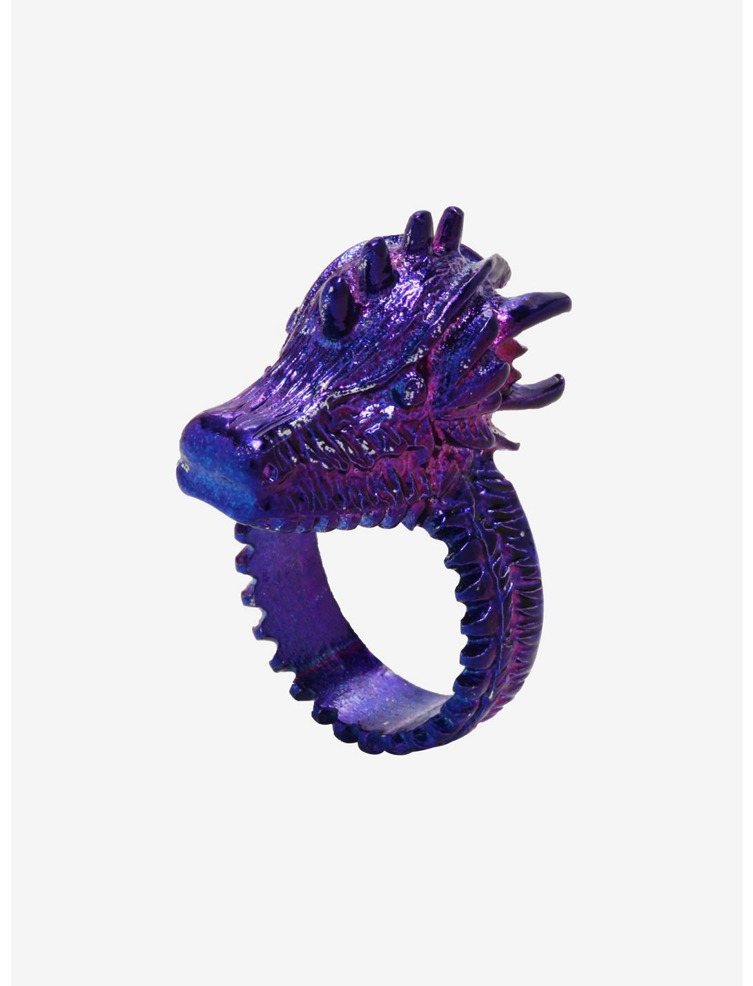 Dragon Fire Anodized Metal Ring, , hi-res