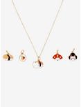 Kawaii Interchangeable Charms Necklace Set, , hi-res