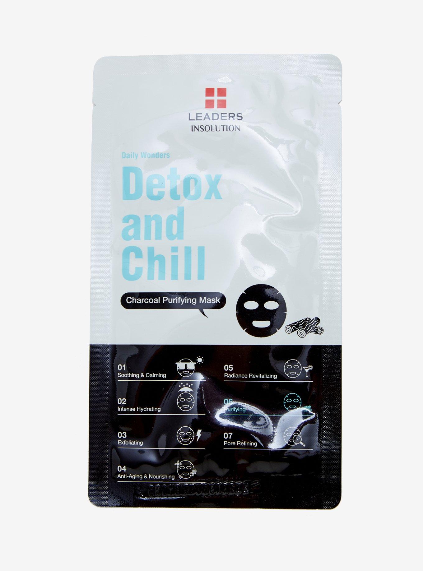 Detox & Chill Charcoal Purifying Sheet Mask, , hi-res