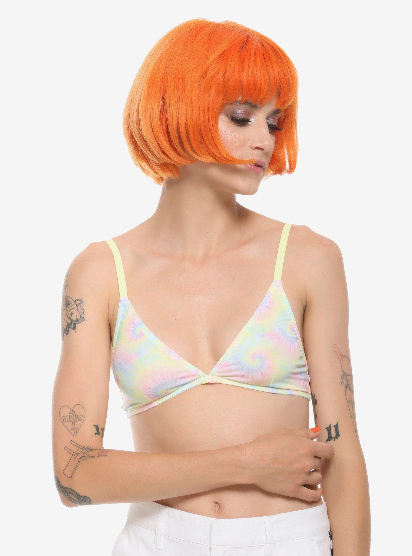 Pastel Tie-Dye Bralette, MULTI, hi-res