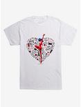 Miraculous: Tales of Ladybug & Cat Noir Ladybug Heart Collage T-Shirt, WHITE, hi-res