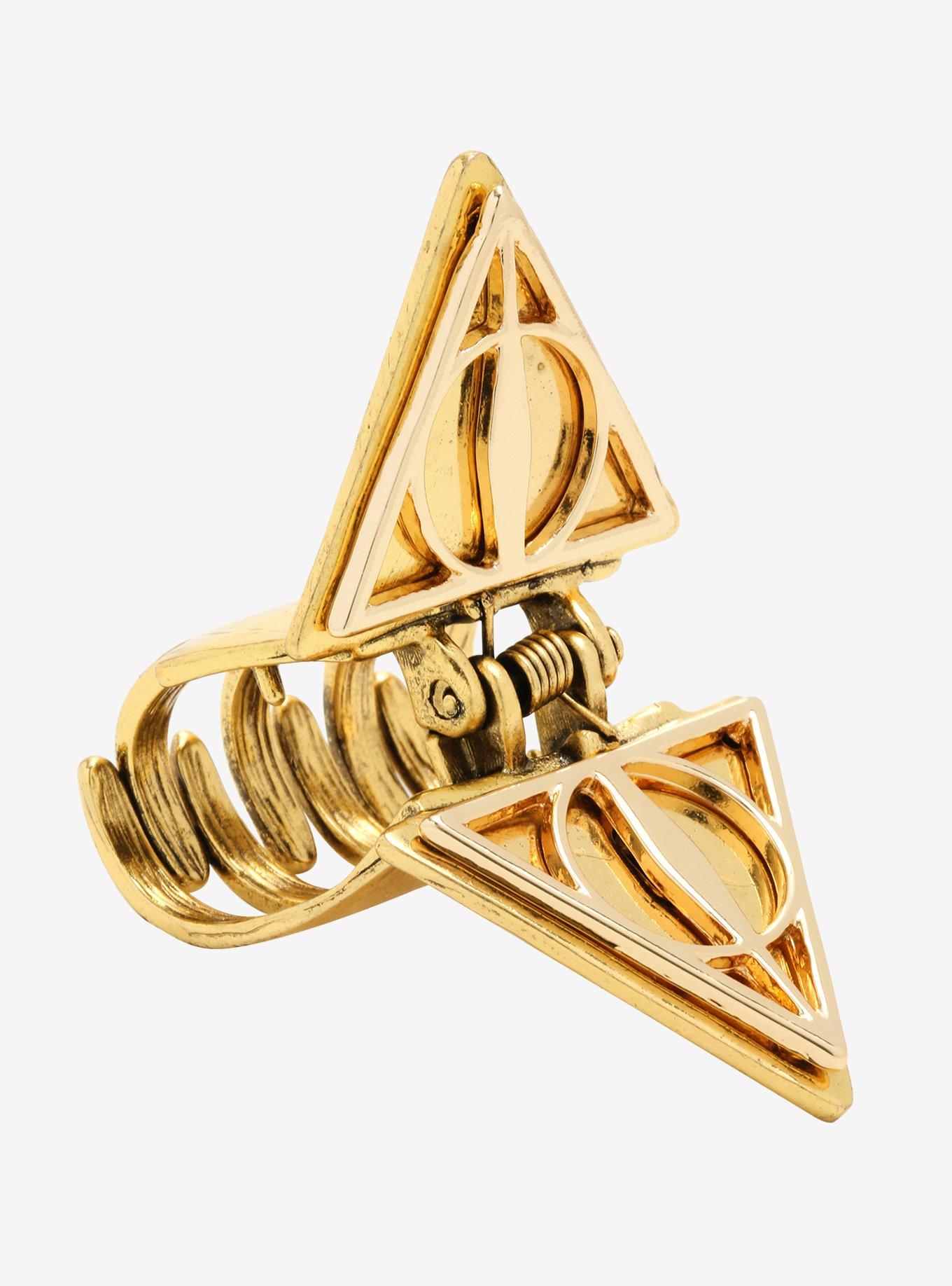 Harry Potter Deathly Hallows Hair Clip, , hi-res view 1
