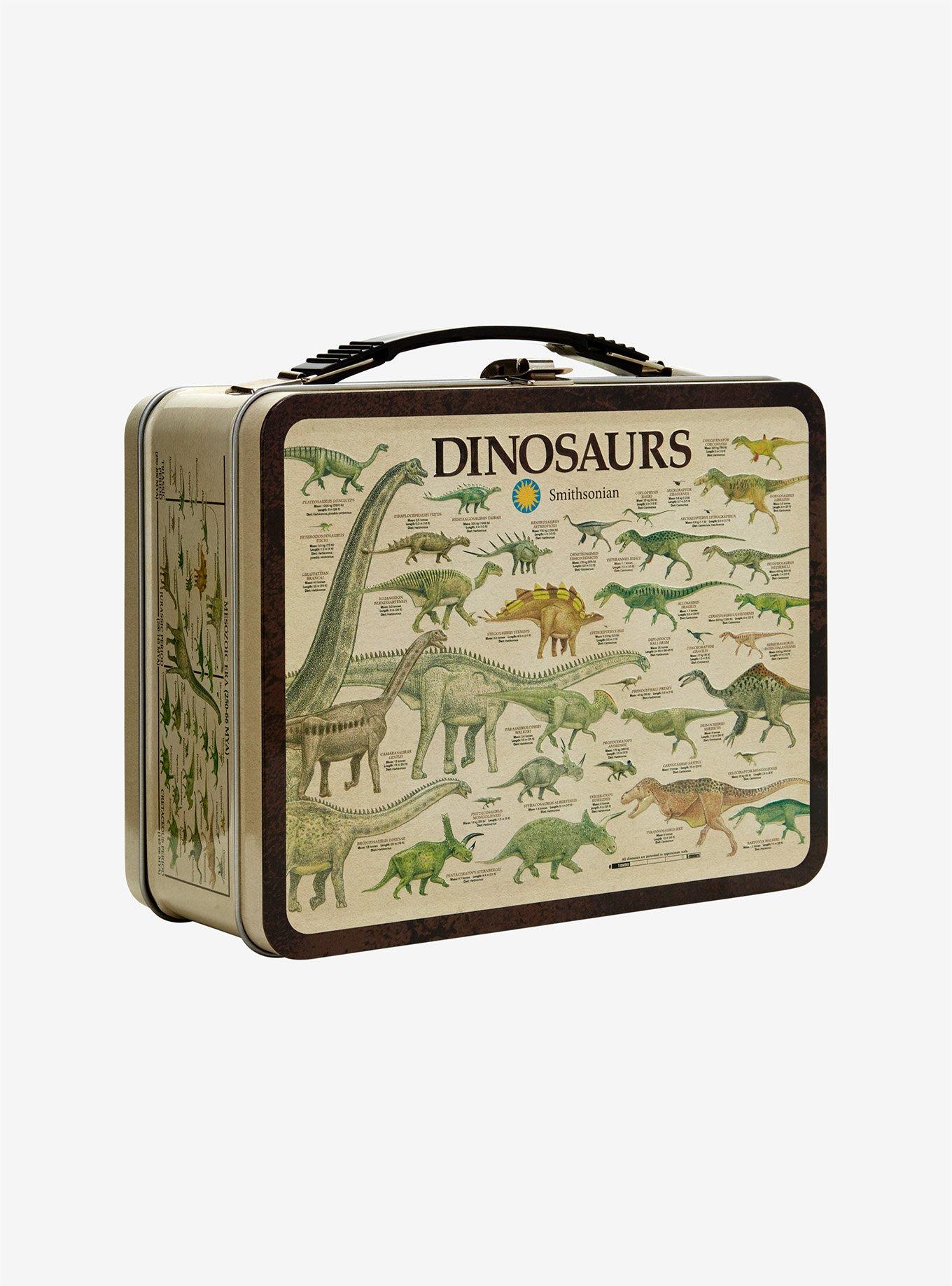 Smithsonian Dinosaur Metal Lunch Box, , hi-res