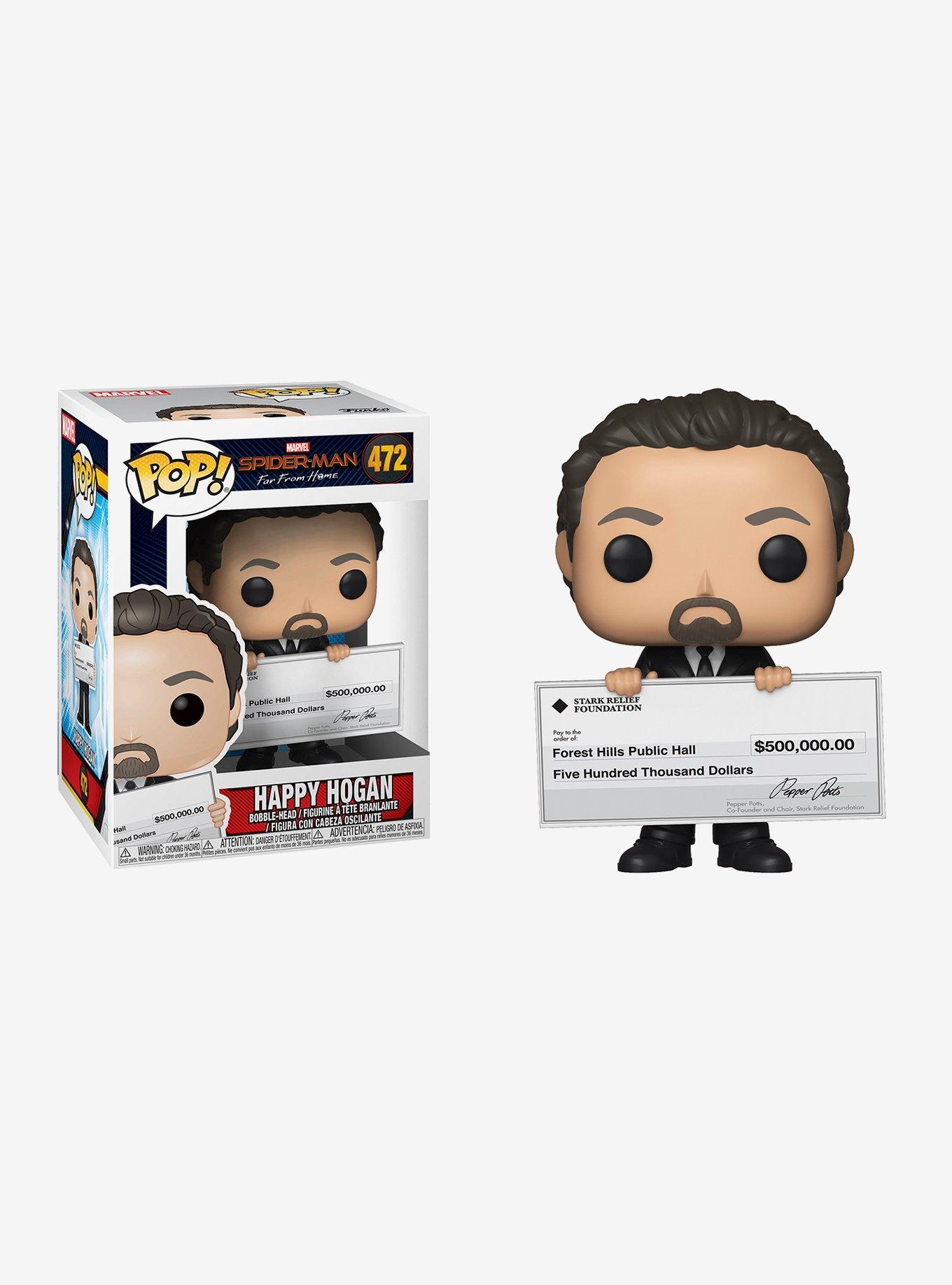 Funko Marvel Spider-Man: Far From Home Pop! Happy Hogan Vinyl Bobble-Head, , hi-res