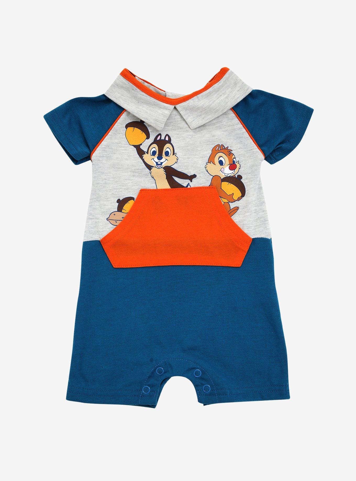 Disney Chip 'n Dale Acorn Infant Bodysuit - BoxLunch Exclusive, MULTI, hi-res