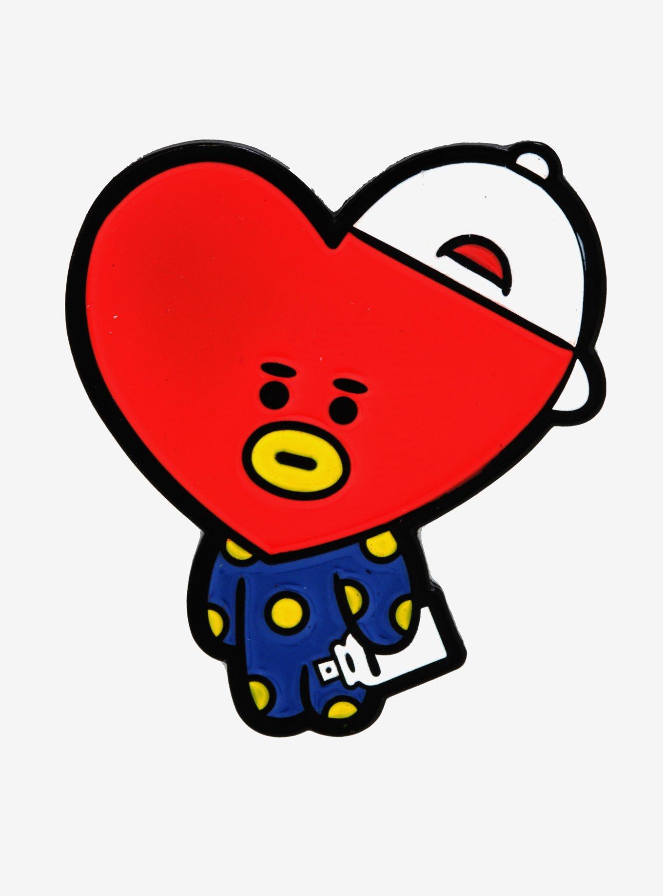 BT21 Tata Hat Enamel Pin, , hi-res