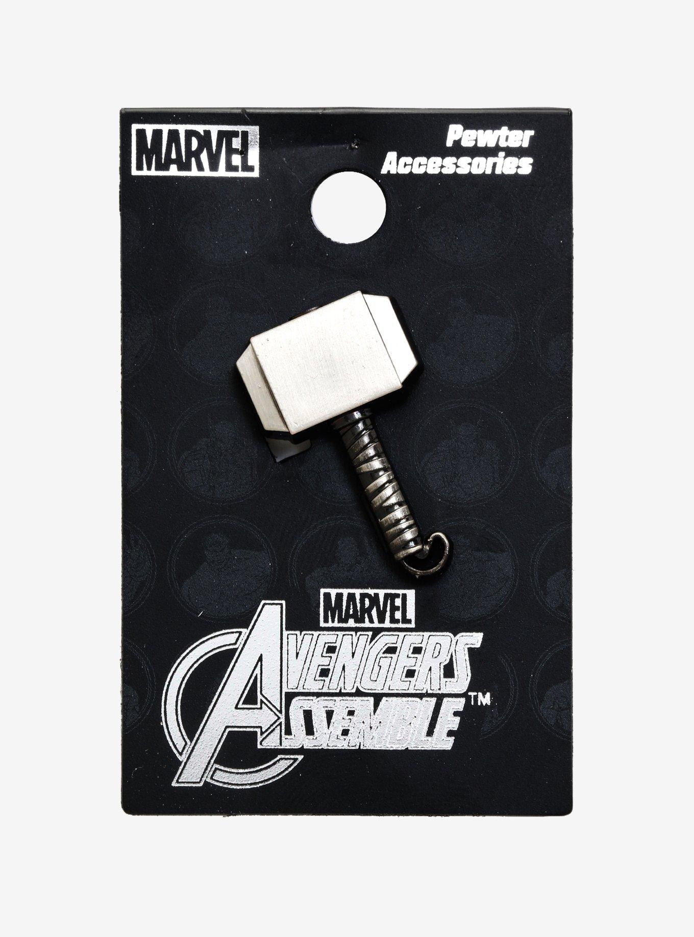Marvel Avengers Thor Hammer Pin, , hi-res view 1