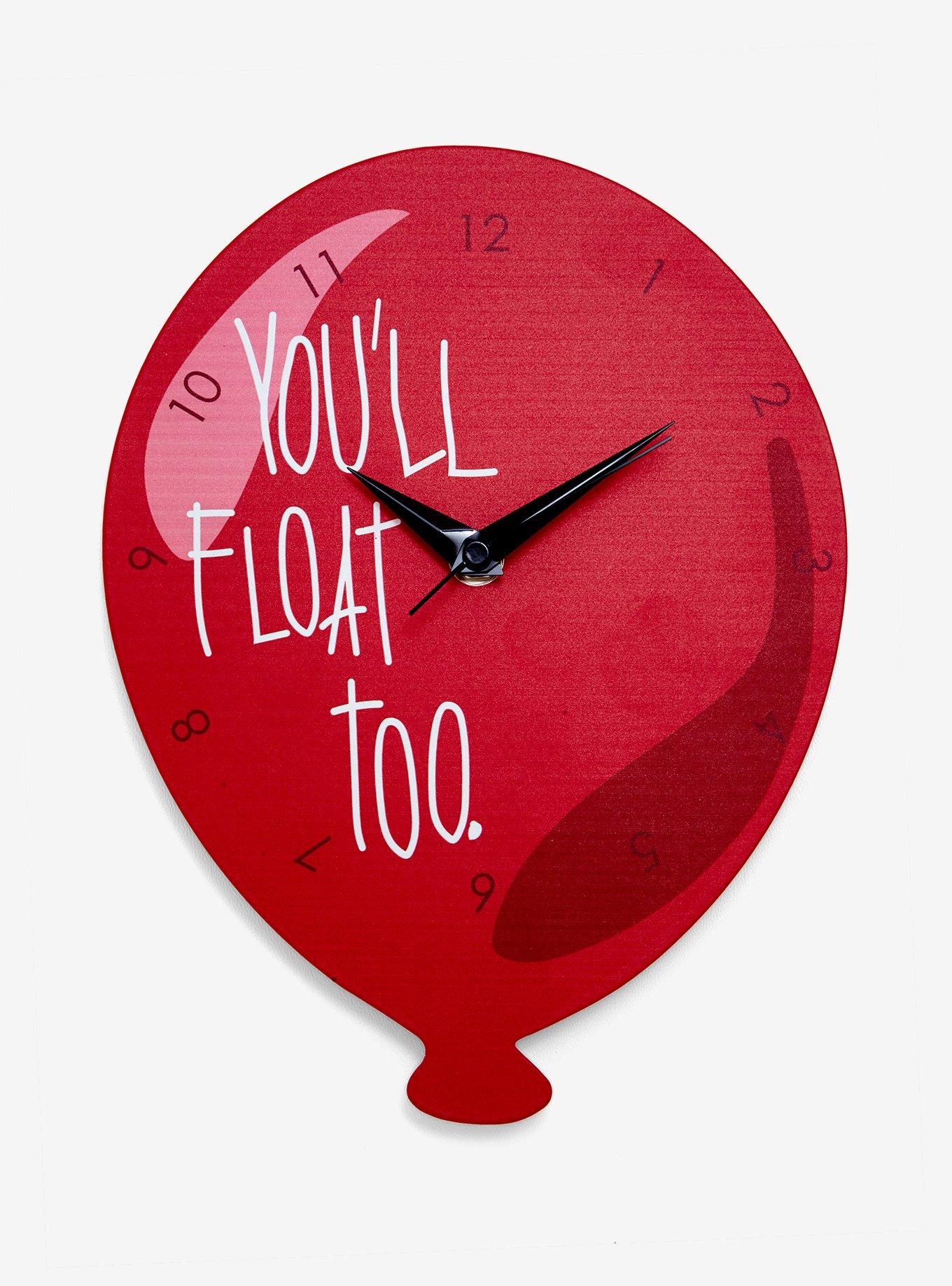 IT You'll Float Too Balloon Clock, , hi-res