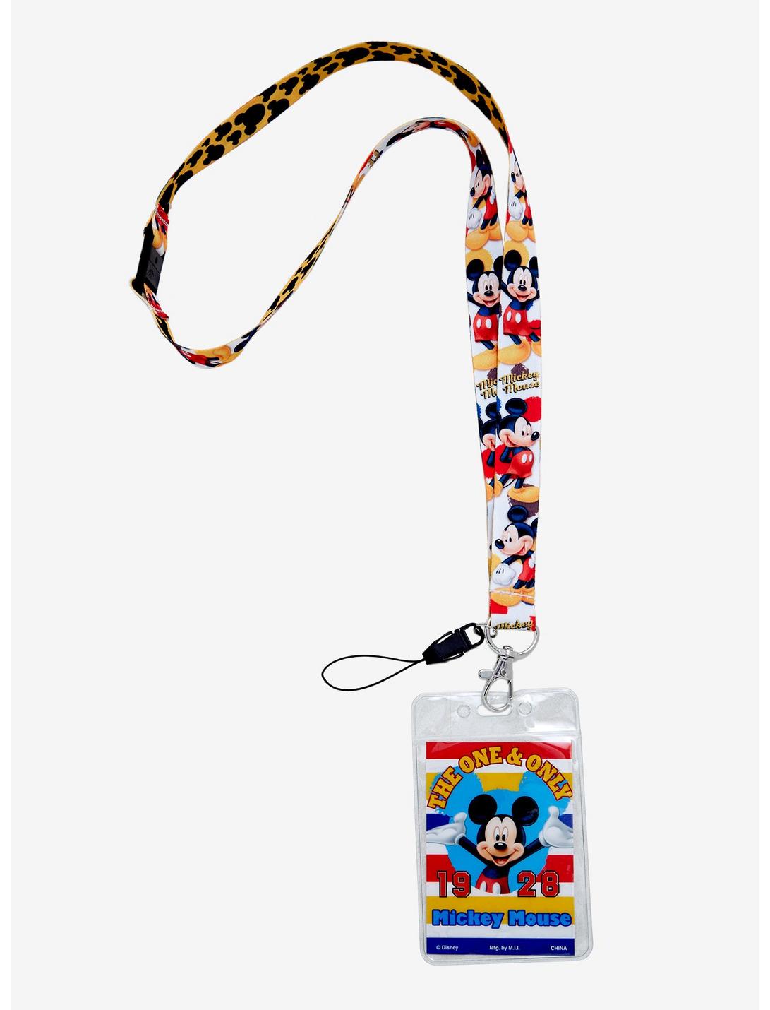 Disney Mickey Mouse Icon Lanyard, , hi-res