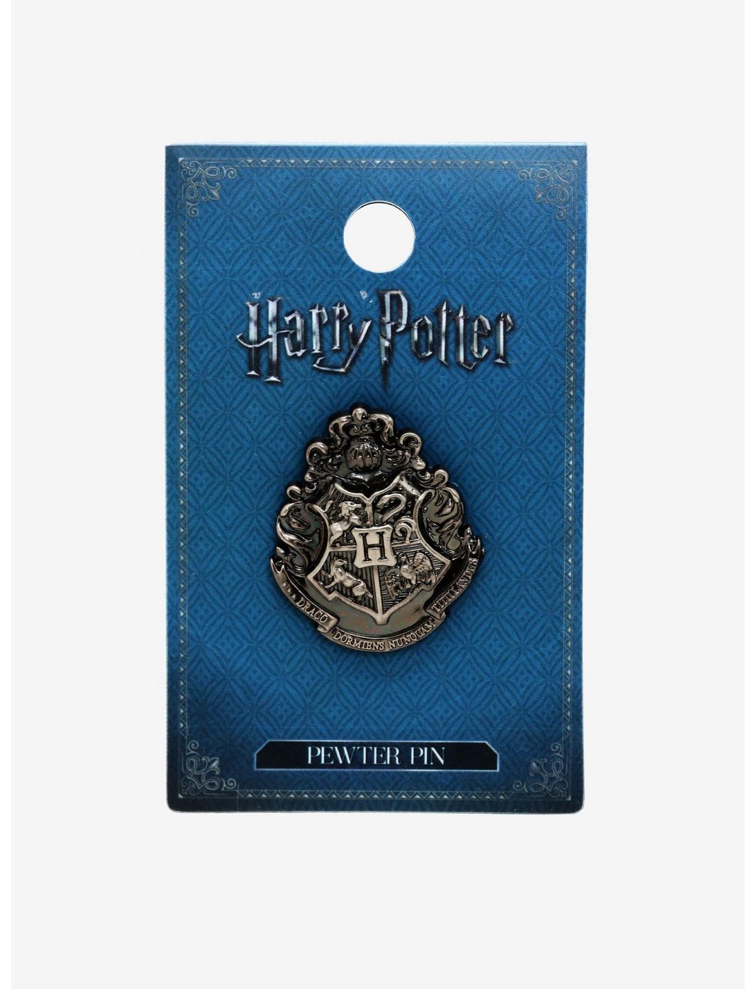 Harry Potter Hogwarts Crest Pin, , hi-res