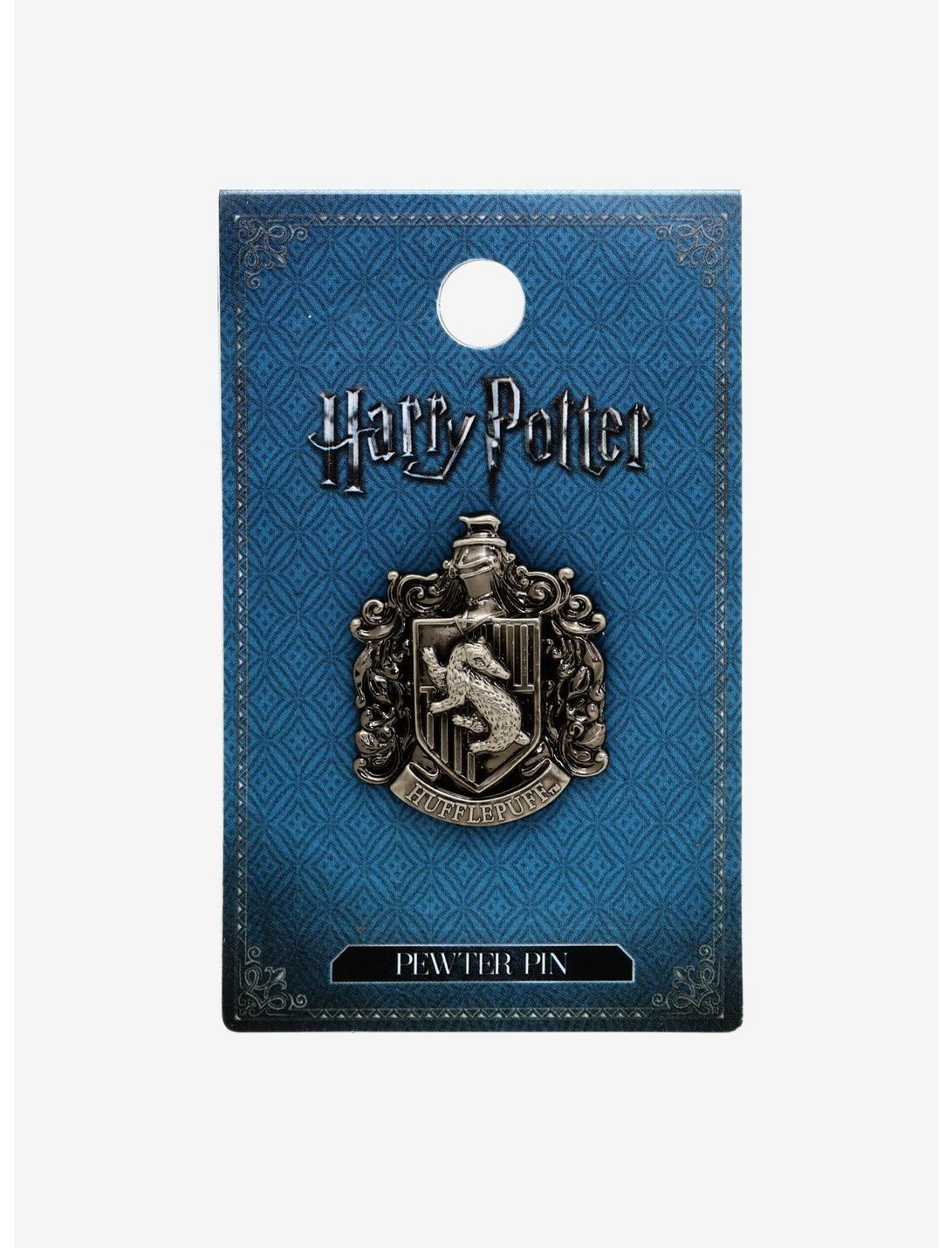 Harry Potter Hufflepuff Crest Pin, , hi-res