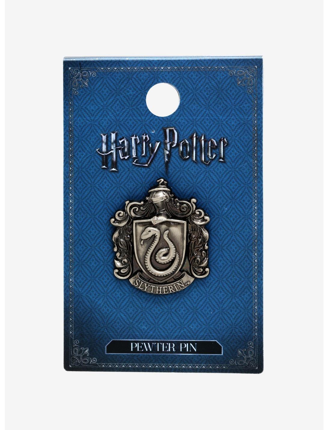 Harry Potter Slytherin Crest Pin, , hi-res