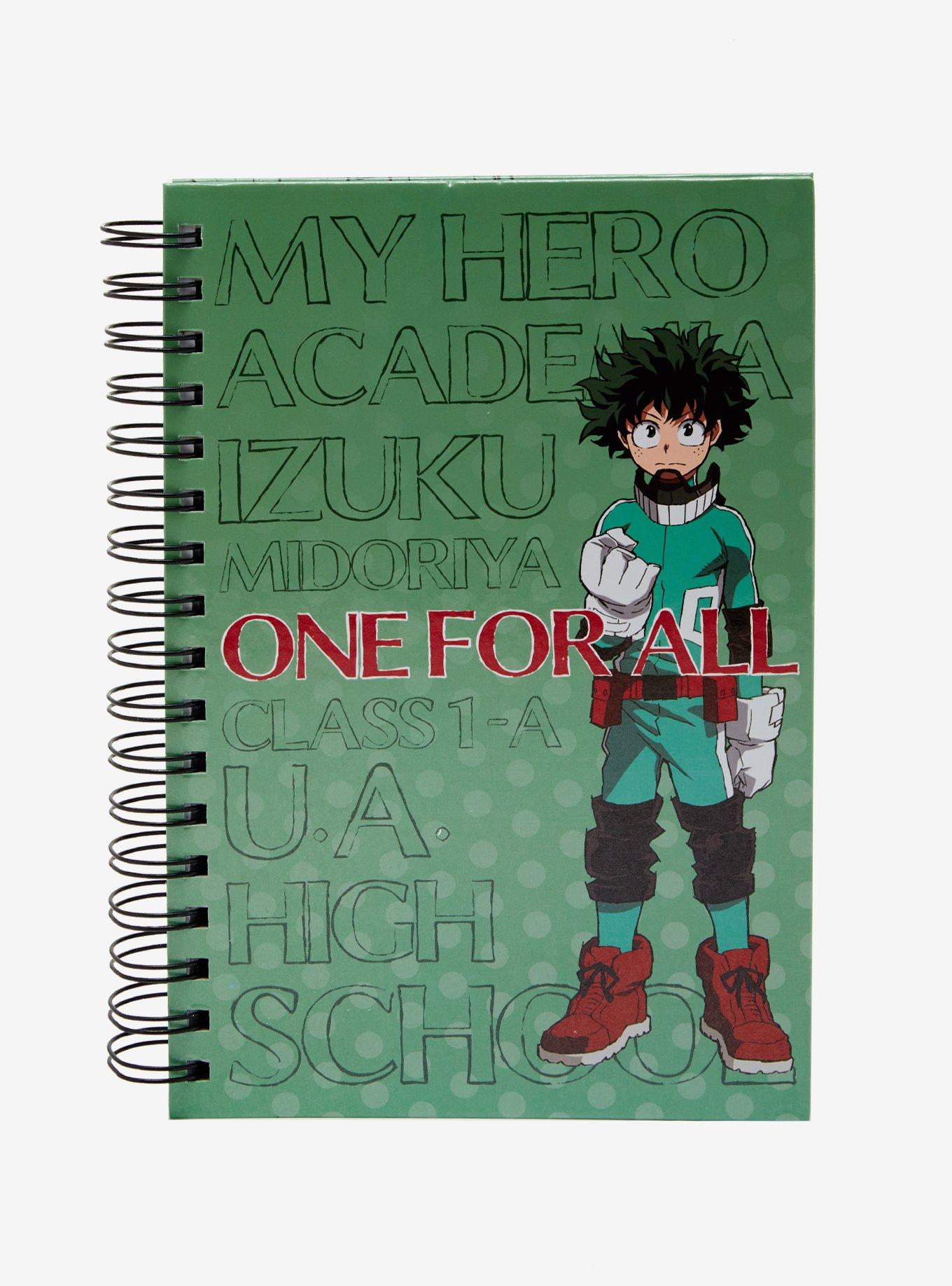 My Hero Academia Deku Hero Suit Spiral Journal, , hi-res