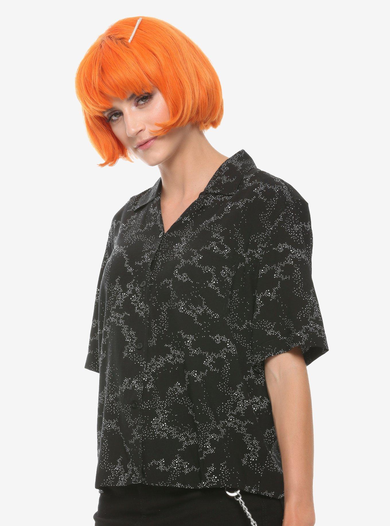 Constellation Girls Woven Button-Up, CONSTELLATION, hi-res