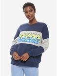 Disney Pixar Toy Story Aliens Panel Sweater - BoxLunch Exclusive, MULTI, hi-res
